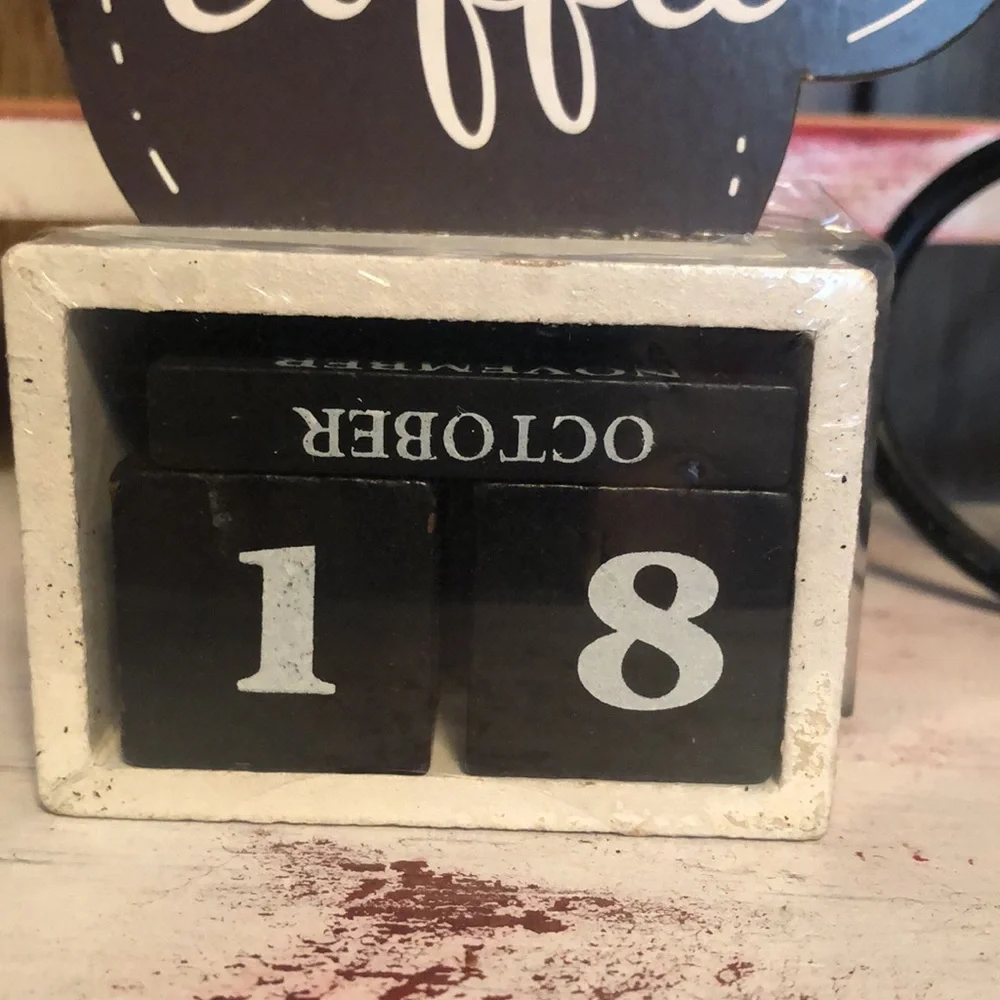 Cute package with the month & date on it!